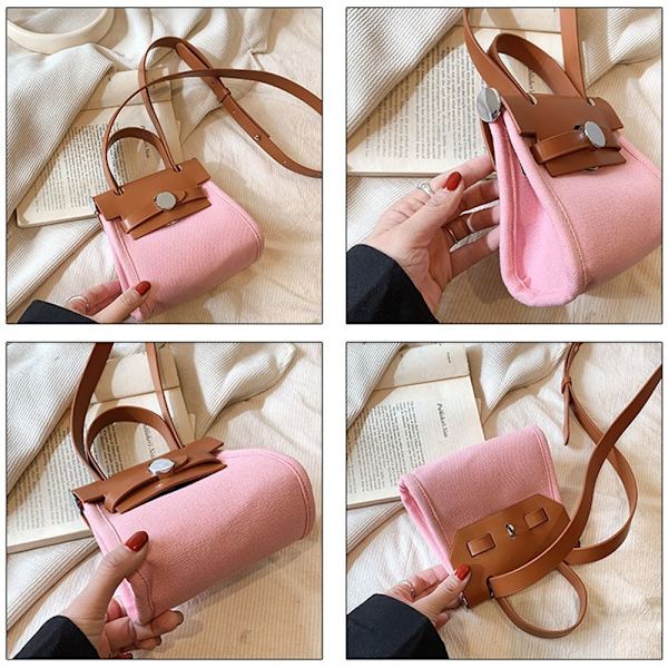 Käsilaukut Kainalolaukku RUSKEA-PINKK RUSKEA-PINK brown-pink