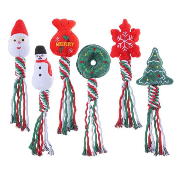 Julehundeleker Rope Toy E E E
