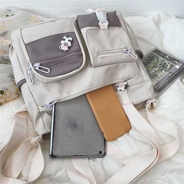 Skuldertaske Tote Book Tasker SORT black