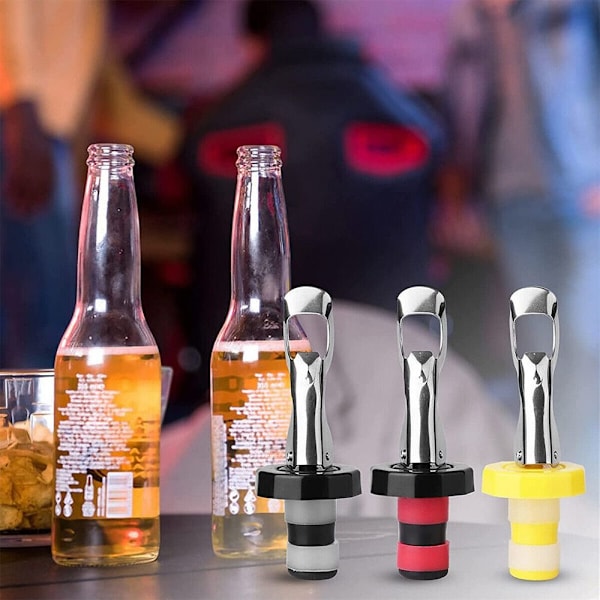 Vinpropp Drycksförslutningsplugg GUL Yellow