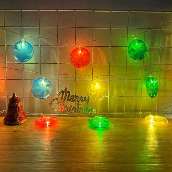 Candy String Lights LED Jul String Lights Dekor Lampa