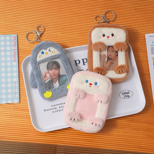 Fotokort Holder Kpop Idol Foto Sleeve HVID white