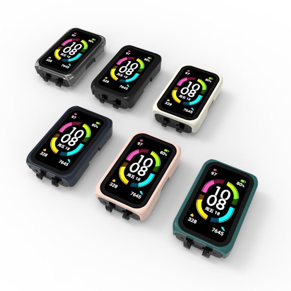 För Huawei Band 6 hölje Härdat film CASE transparent