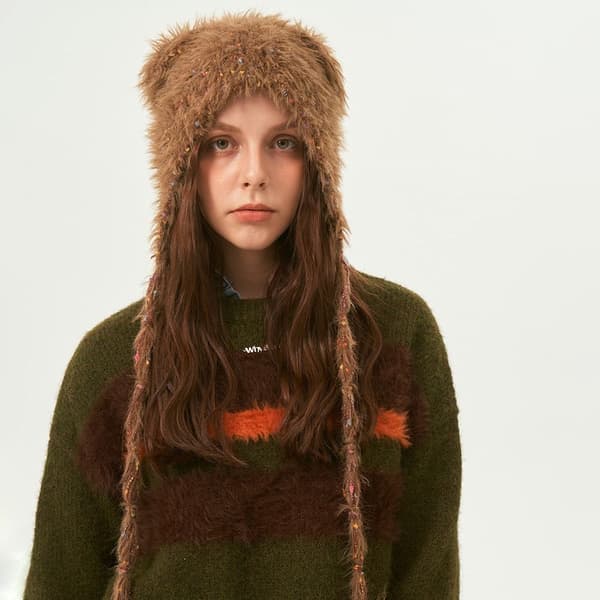 Bear Cap Beanies Cap VIHREÄ green