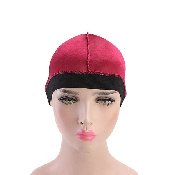 Herre Durag hatter Wave Caps RØD Red