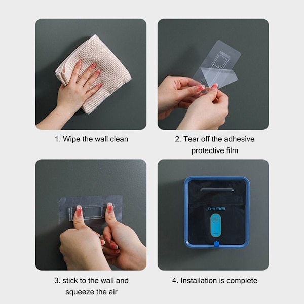 Toalettpapirholder Oppbevaringsstativ BLÅTT DOBBELT LAG DOBBELT Blue Double Layer-Double Layer