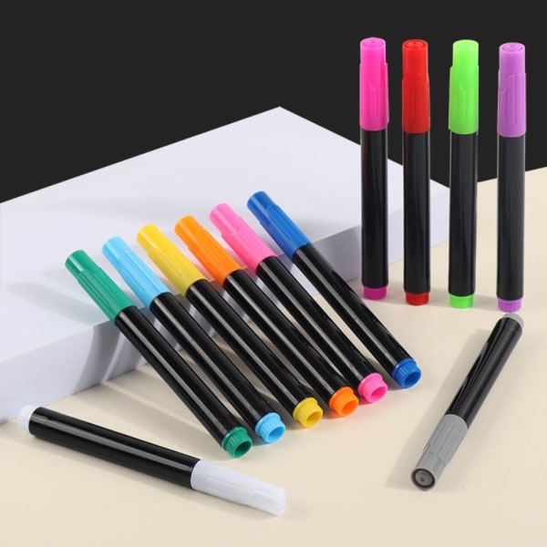 Whiteboard Pen Sletbare Markers 8PCS 8PCS 8pcs