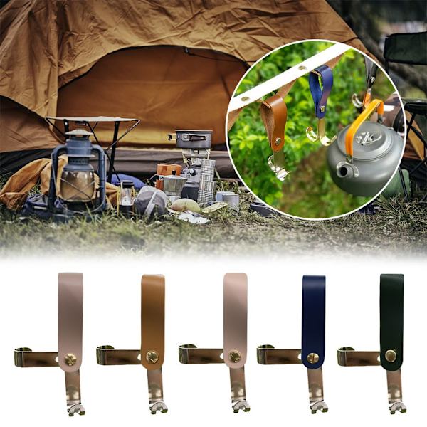 Utomhuscamping S-formade hängkrokar 2 2 2