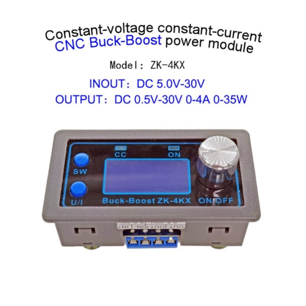 CNC Buck-boost Strømforsyning DC DC Justerbar