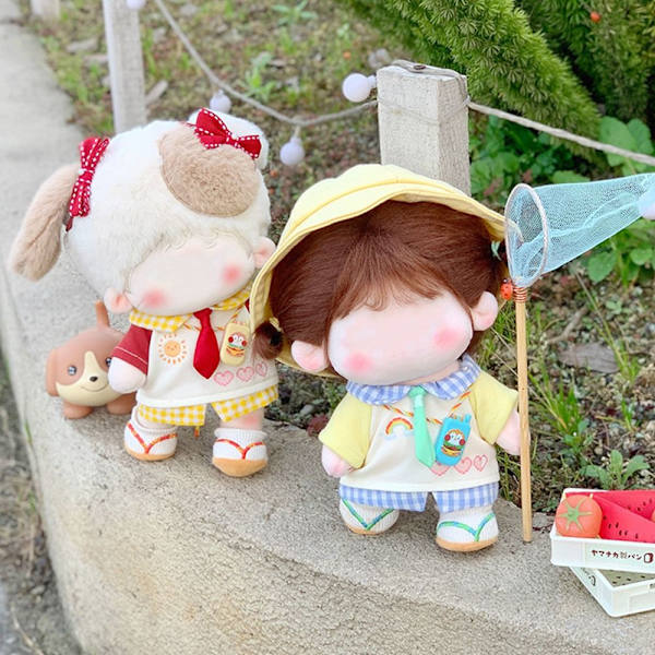 Dukkeklær Leketøy RØD 10CM DUKKE 10CM DUKKE red 10cm Doll-10cm Doll