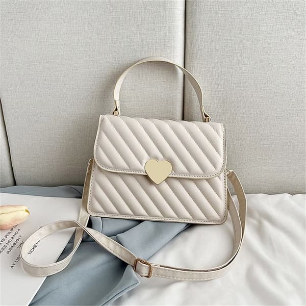 Messenger Axelväska Crossbody Väskor SVART black