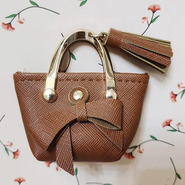 1/6 Docka Tillbehör Dockor Butterfly Handväska BRUN Brown