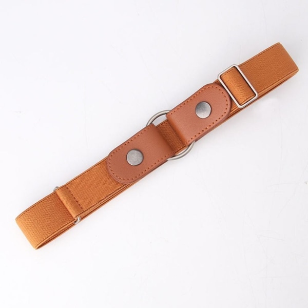 Soljeton Invisible Belt Nahkainen vyötärö CAMEL camel