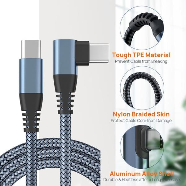 USB C til USB C-ledning Kabel SORT 2MSTYLE2 STYLE2 Black 2mStyle2-Style2