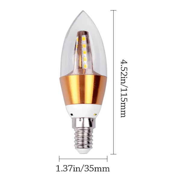 Avainsanat: Led-kynttilälamput Energiansäästölamppu E14-TIP HEAD E14-Tip Head