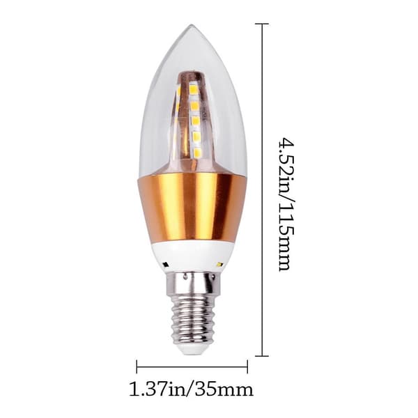 Nøkkelord: Led Candle Bulbs Energisparelampe E14-TIP HEAD E14-Tip Head