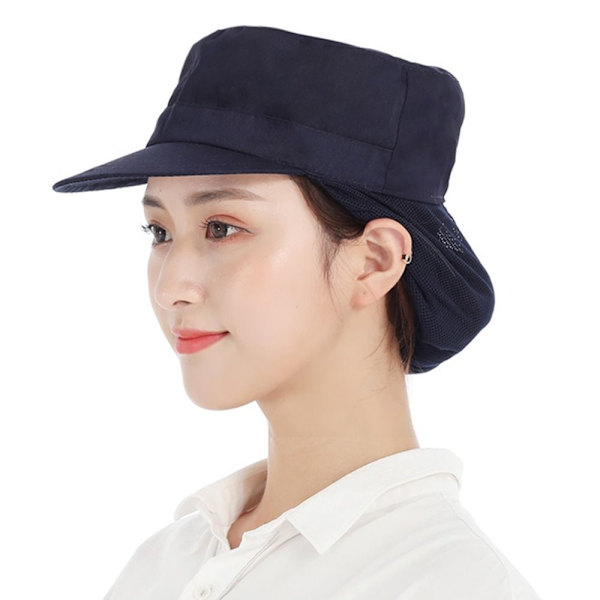 Arbetshatt Kock Cap MARINBLÅ STYLE 2 STYLE 2 Navy blue Style 2-Style 2