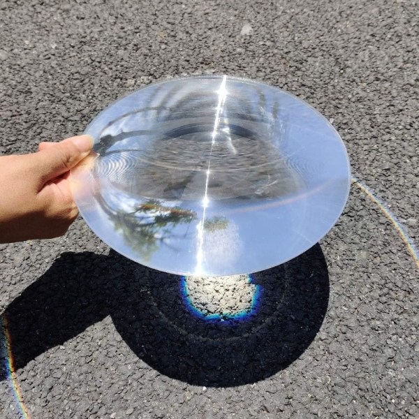 1 stk Fresnel-linse Akryllinse Optisk 3D-linse