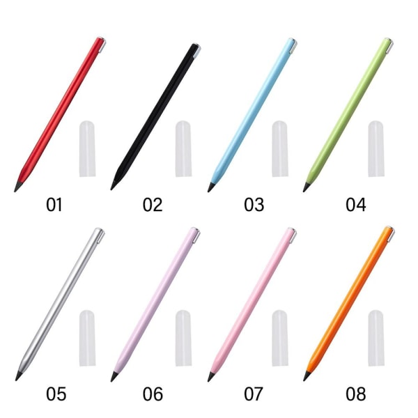 2 STK Inkless Eternal Pencil Unlimited Writing Pen 04 04 04