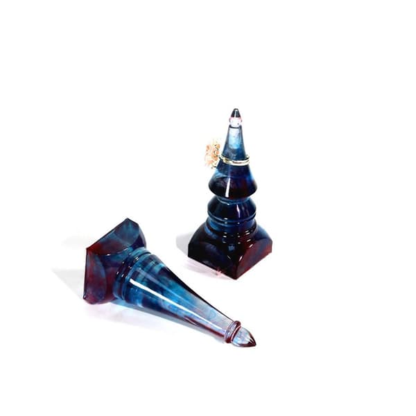 Ring Cone Resin Mold Ring Holder Silikone Forme Smykker Display