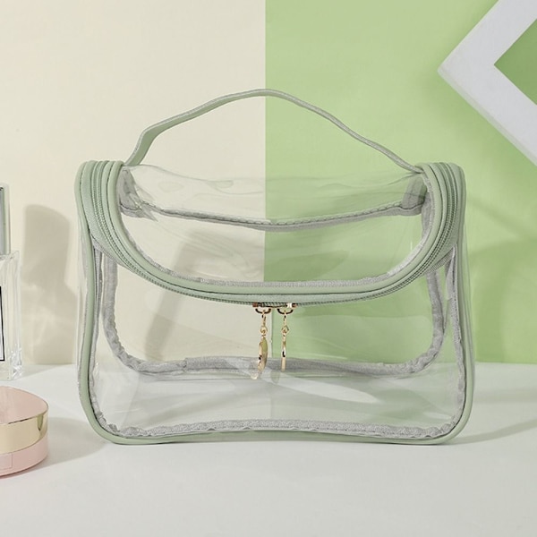 Makeup Bag Wash Bag GRØNN Green