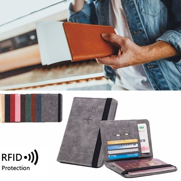 RFID Pasholder Pastaske GRÅ grey