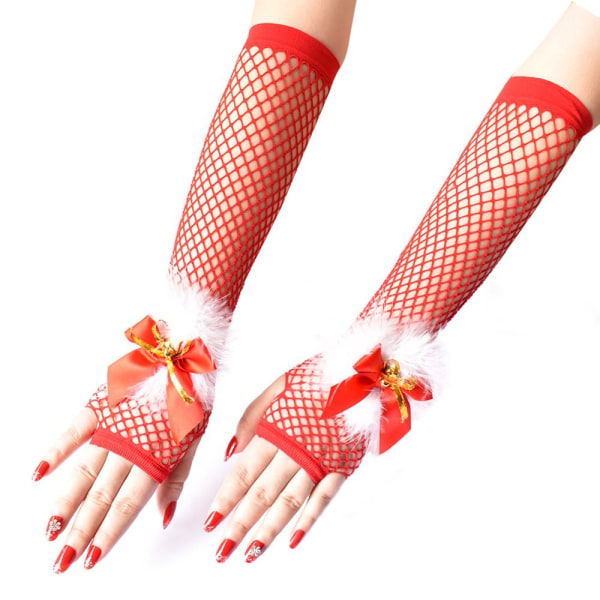 Långa handskar Arm Sleeve Handskar Clubwear Vantar