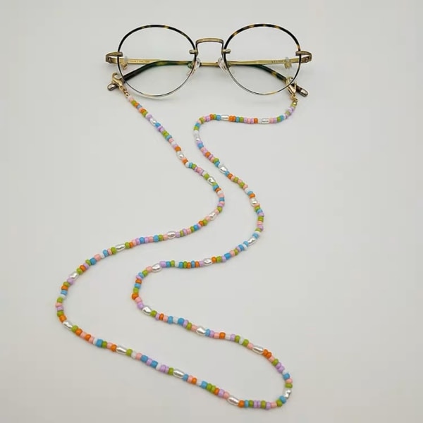 1 stk. Beaded Brille Kæde Brillestrop 9 9 9