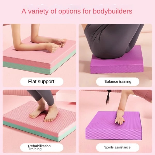 Balanserad Yogakudde Balansdyna Yoga Fitness Mat