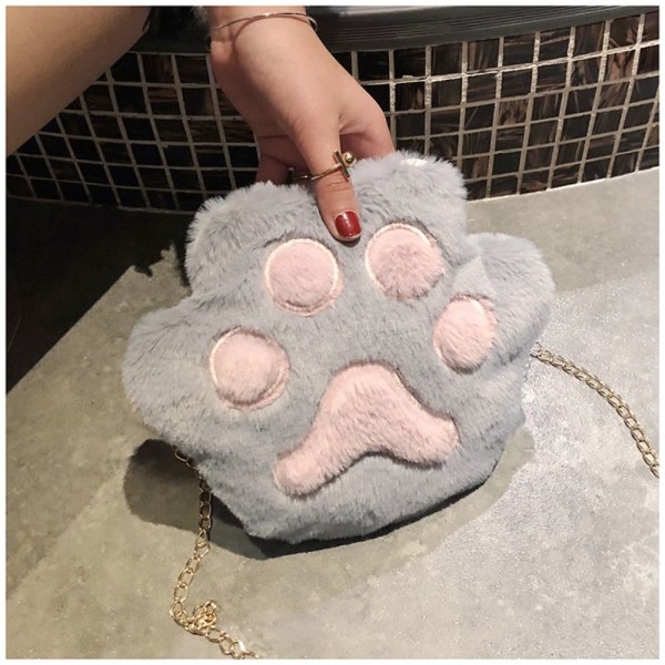 Skulderveske Messenger Bag GRÅ Grey