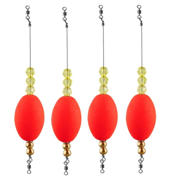 Fiskeflottar Viktade Popping Floats OLIVE OLIVE Olive