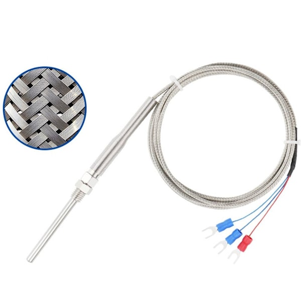 Temperatursensor 3-tråds termistorsond Temperaturdetektor