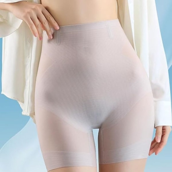 Ultratynne kjølebukser Magekontroll Shapewear SVART M Black M