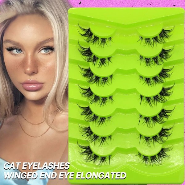 Cat Eye Lashes Fake Eyelashes Look Like Extensions ZB51 ZB51 ZB51