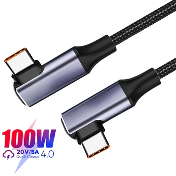 Hurtigladekabel USB C til USB Type C 2M 2m