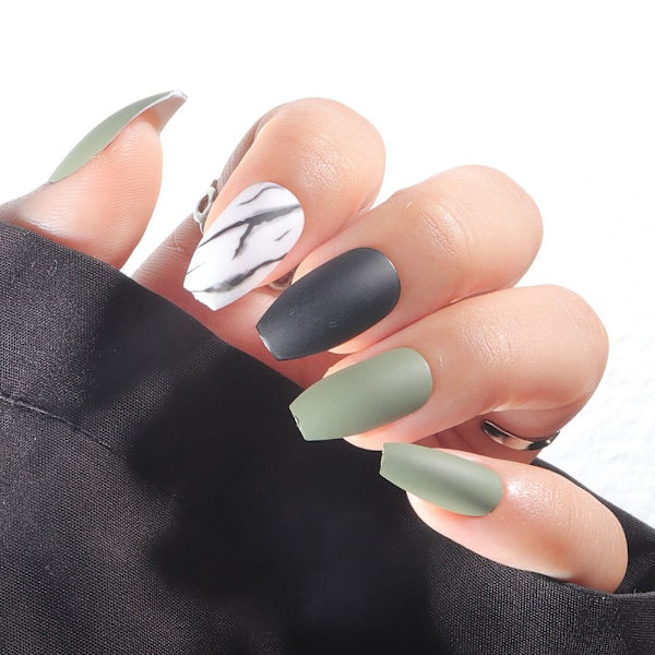 2 lådor 24 st/kartong Fake Nails Press On Nail Tips 01-2BOXS 01-2BOXS 01-2boxs