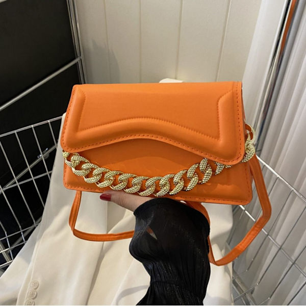 Kangaskassit Kainalon käsilaukku ORANSSI orange