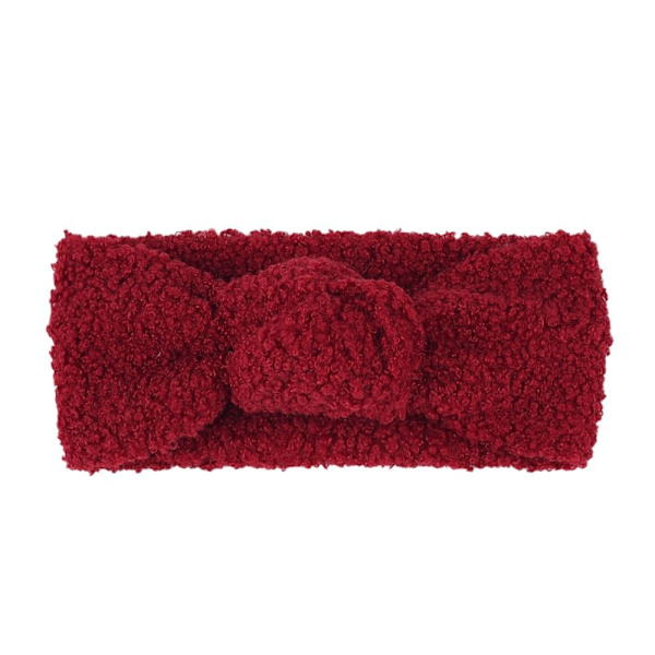 Baby hovedbånd Varmt hårbånd RØD red