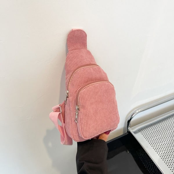 Bröstväska Crossbody Sling Bags ROSA Pink