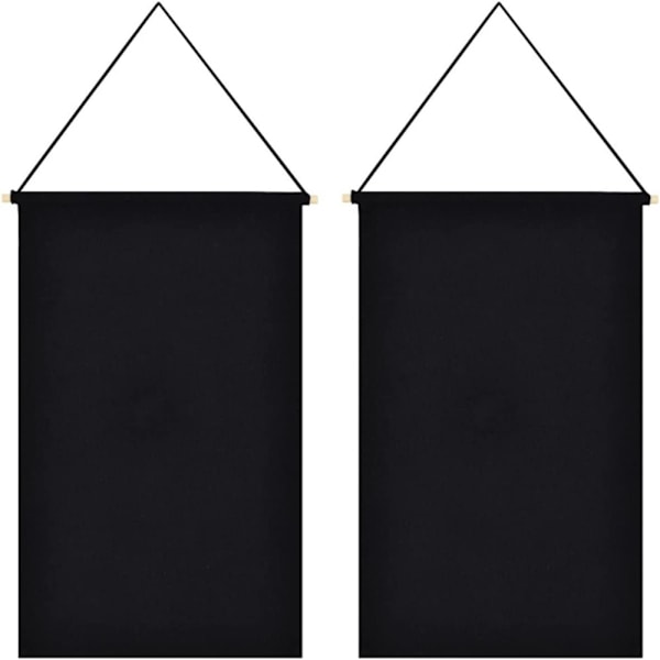 2 Stk Banner Canvas Henger