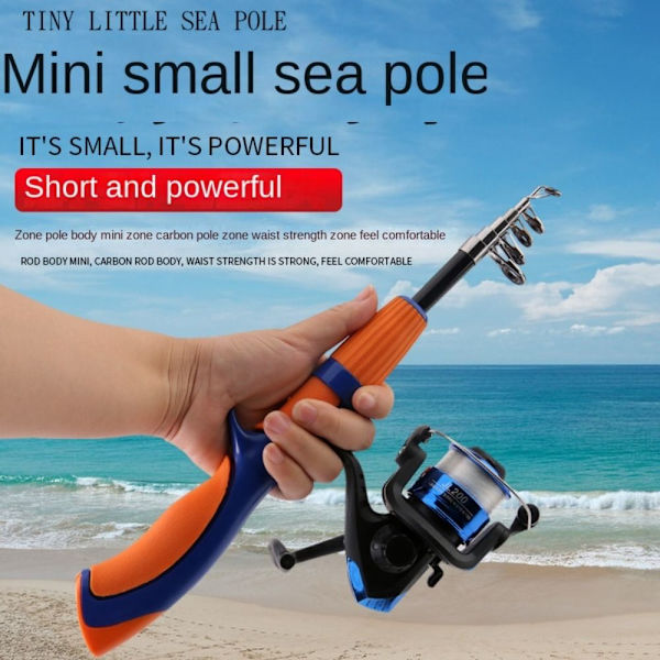 Teleskooppinen onki Kannettava onki GUN BLUE-1.2M GUN Gun Blue-1.2m