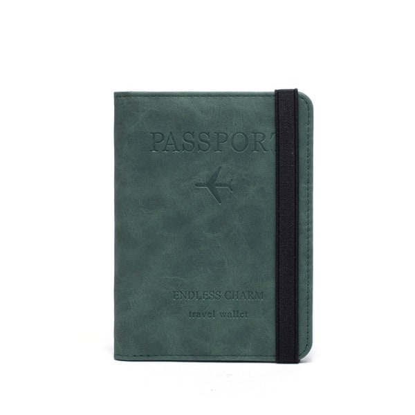 RFID Passholder Passport Bag GRØNN green