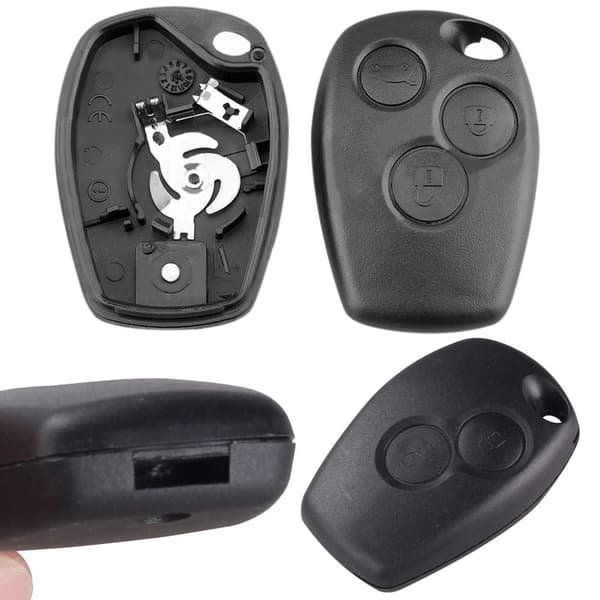 Fjernnøglekasse Bilnøgleskal 2 KNAPPER 2 KNAPPER 2 buttons