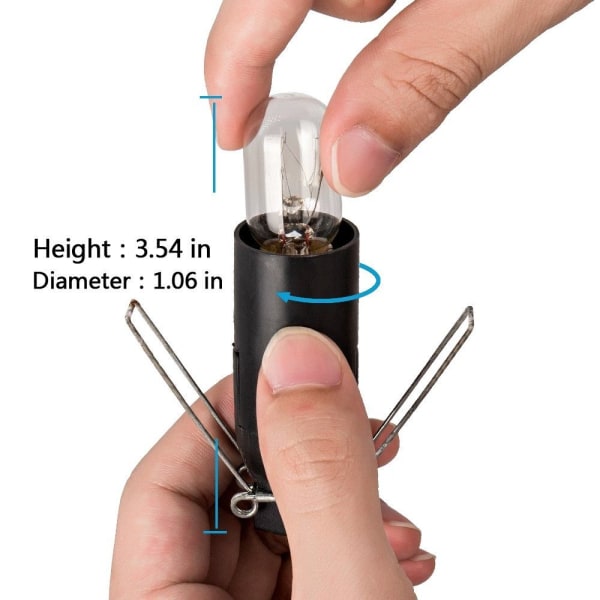 Saltlampe Saltberglamper EU-STØPLING EU-STØP EU plug