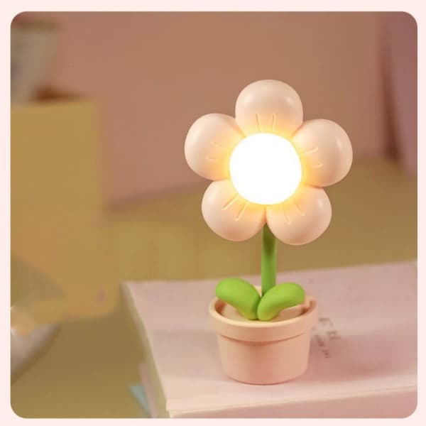 Natlys Bordlampe BLÅ Blue