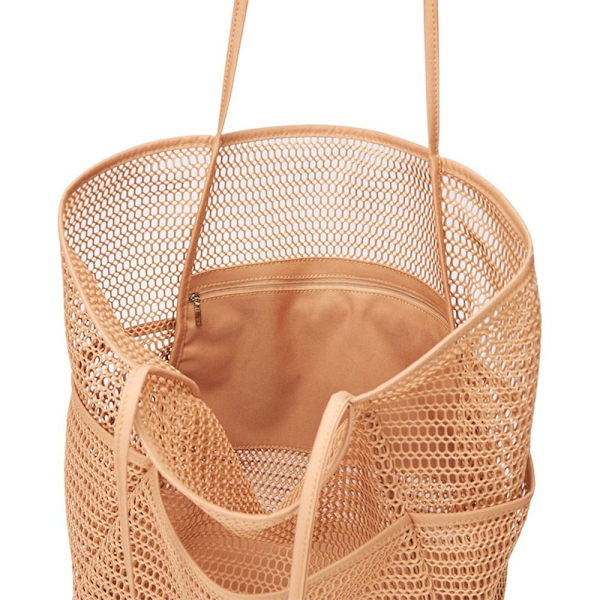 Mesh Beach Kangaskassi Olkalaukut KHAKI khaki
