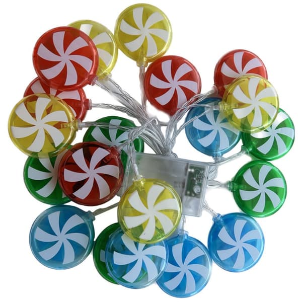 Candy String Lights LED Jul String Lights Dekor Lampa