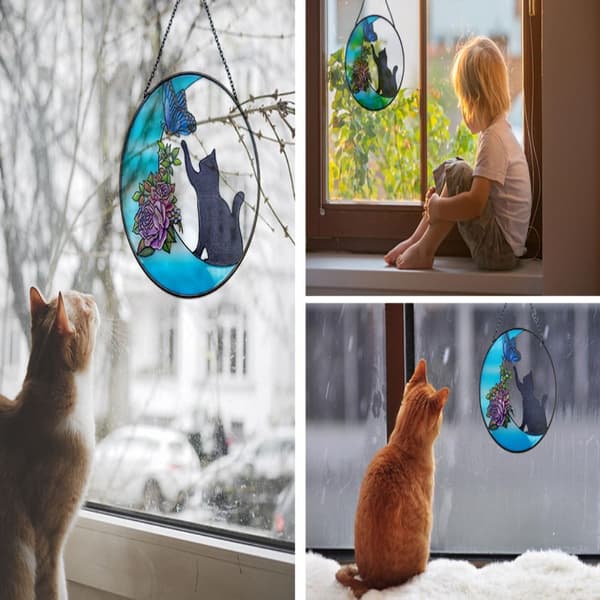 Ikkunaverhoilut Cat-sisustus Suncatcher