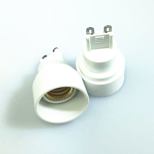 5 st G9 till E14 Lampfot Ljuskälla Sockel Adapter Skruvlampa