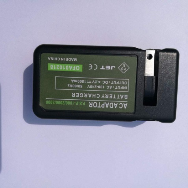 Batterioplader Opladerstativ Opladningsbase